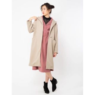 セシルマクビー(CECIL McBEE)の新品未使用　フード　ロングコート(ロングコート)