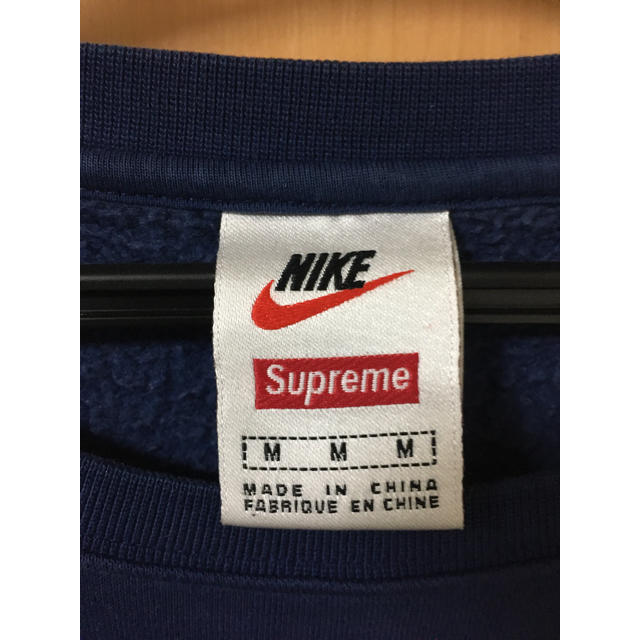 Supreme(シュプリーム)のsupreme Nike crewneck メンズのトップス(スウェット)の商品写真