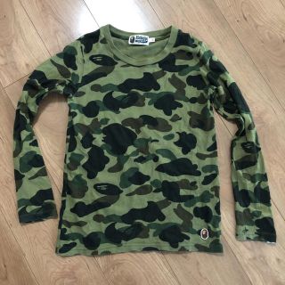 アベイシングエイプ(A BATHING APE)のAPE ロンT xs 150(Tシャツ/カットソー)