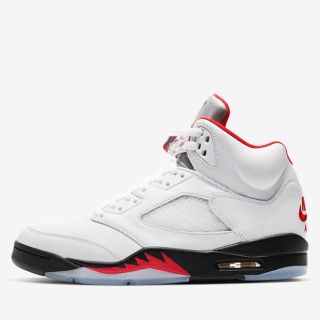 ナイキ(NIKE)のNIKE AIR JORDAN 5 エアージョーダン5 FIRE RED 流川(スニーカー)