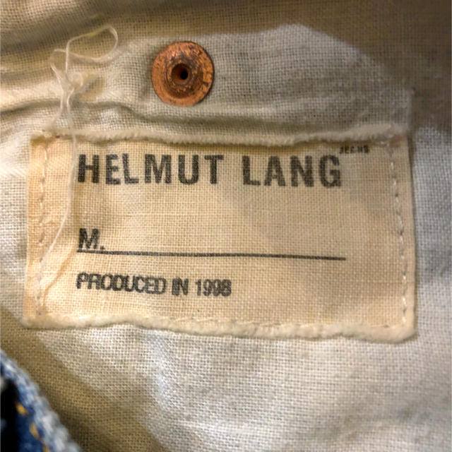 HELMUT LANG(ヘルムートラング)の90's初期HELMUT LANGダメージデニムメゾンマルジェライッセイミヤケ メンズのパンツ(デニム/ジーンズ)の商品写真