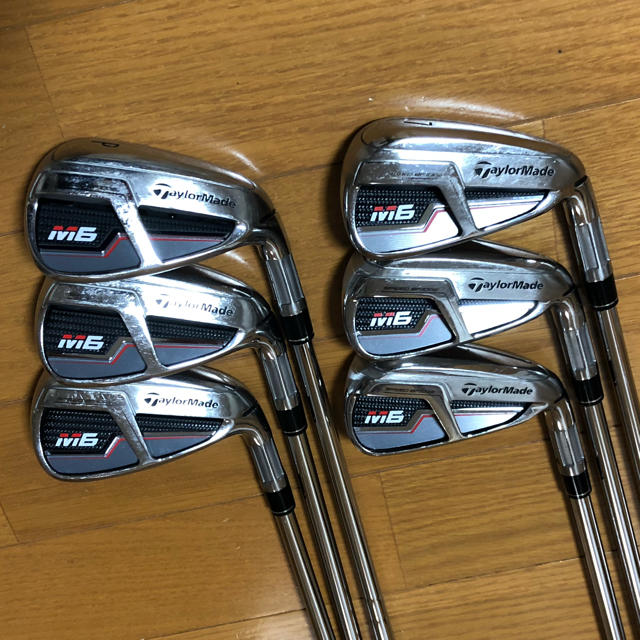 TaylorMade(テーラーメイド)の【kzk様専用】テーラーメイド  M6 アイアン　REAX85JP フレックスS スポーツ/アウトドアのゴルフ(クラブ)の商品写真