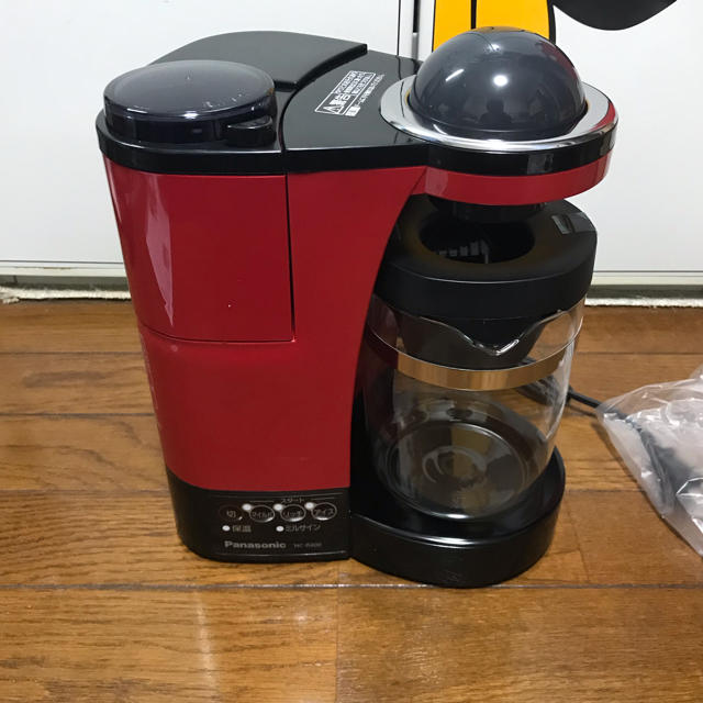 Panasonic ミル付き(洗浄)コーヒーメーカー NC-R-400-R Panasonic ミル付き(洗浄)コーヒーメーカー NC-R-400-R