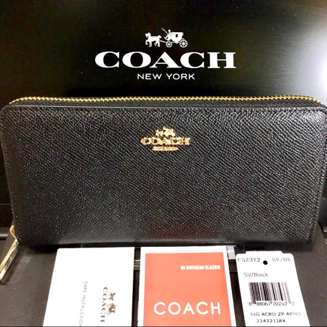 COACH - プレゼントにも❤️新品コーチ正規品クロスグレインレザー ...