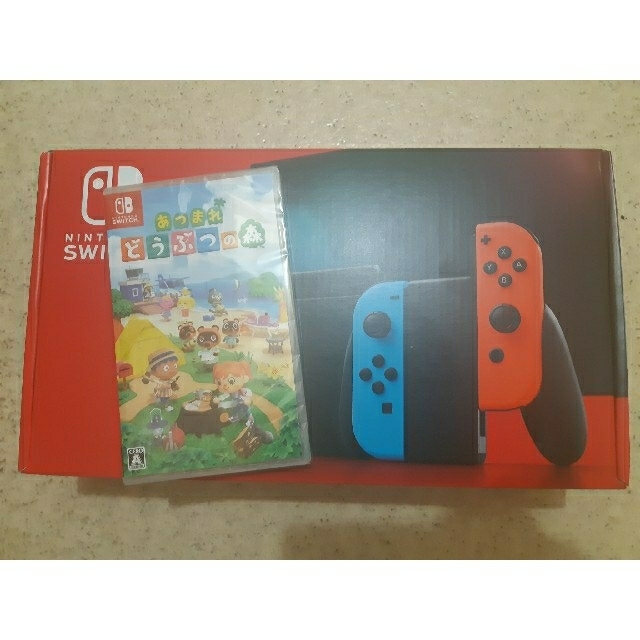 任天堂 switch　ニンテンドー スイッチ  本体 + どうぶつの森 1