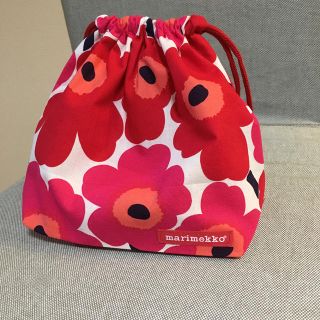 マリメッコ(marimekko)のハンドメイド お弁当袋  マリメッコ生地使用(弁当用品)