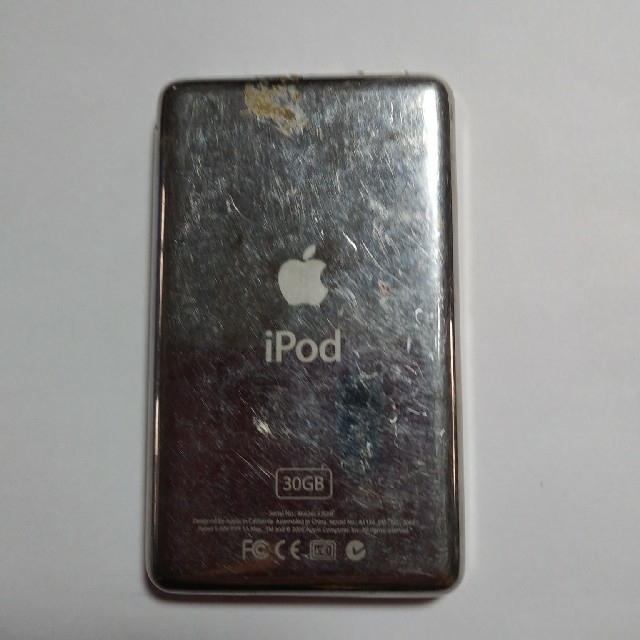 Apple(アップル)のIpod  30GB ホワイト スマホ/家電/カメラのオーディオ機器(ポータブルプレーヤー)の商品写真