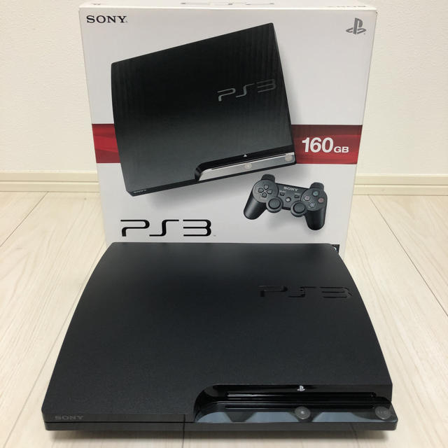 PlayStation3(プレイステーション3)のPlayStation3 本体 CECH-2500A 160GB ソフト9本付き エンタメ/ホビーのゲームソフト/ゲーム機本体(家庭用ゲーム機本体)の商品写真