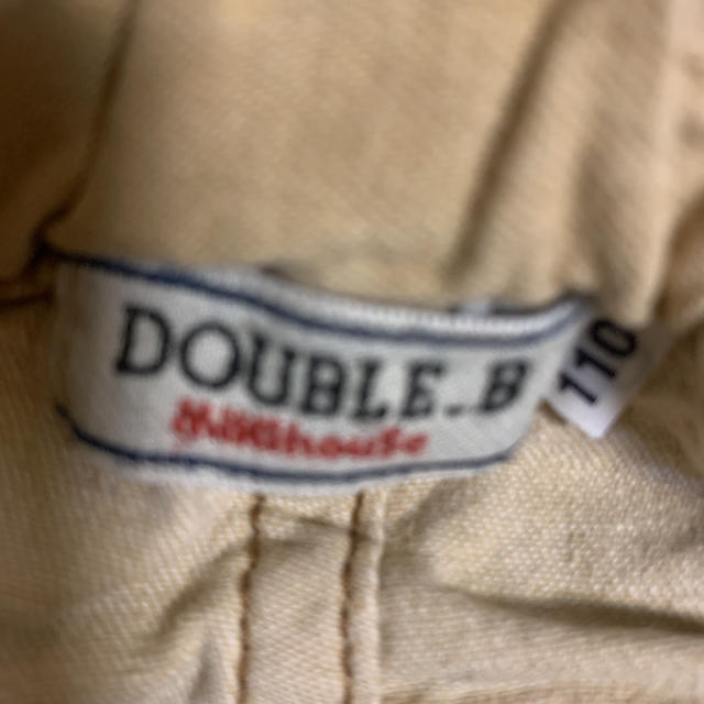 DOUBLE.B(ダブルビー)のダブルビー　パンツ　110cm  キッズ/ベビー/マタニティのキッズ服男の子用(90cm~)(Tシャツ/カットソー)の商品写真
