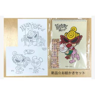 ヒステリックミニ(HYSTERIC MINI)のヒスミニ☆正規品☆新品☆スケッチブック☆お絵かき帳☆色鉛筆☆ぬりえ☆②(その他)