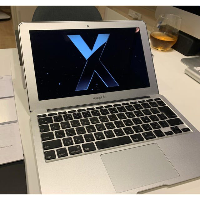 Macbook air MC505JA office mac オフィス付きSSD