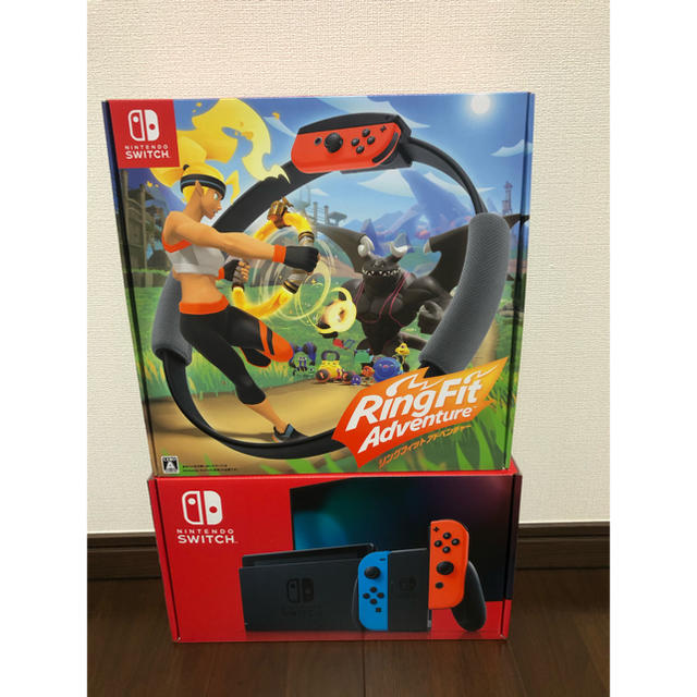 2年保証』 任天堂 - Switch Nintendo Nintendo ネオンリングフィット