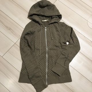 ユニクロ(UNIQLO)のUNIQLO ドットパーカー　M(パーカー)