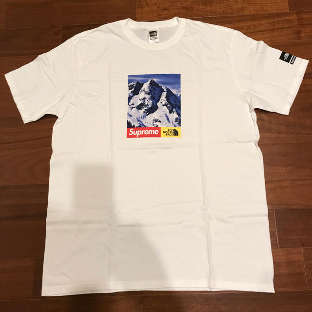 supreme シュプリーム ノースフェイス コラボTシャツ XL