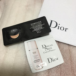 クリスチャンディオール(Christian Dior)のDior 試供品　ファンデーション　乳液(サンプル/トライアルキット)