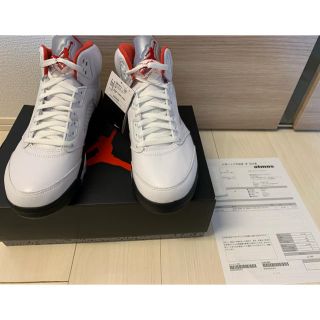 ナイキ(NIKE)のAir Jordan5 エアジョーダン5 Fire Red 28cm(スニーカー)