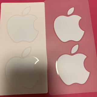 アップル(Apple)のAppleマーク　シール　4枚(その他)