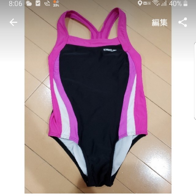 SPEEDO(スピード)のくろねこさま専用４点 キッズ/ベビー/マタニティのキッズ服女の子用(90cm~)(水着)の商品写真