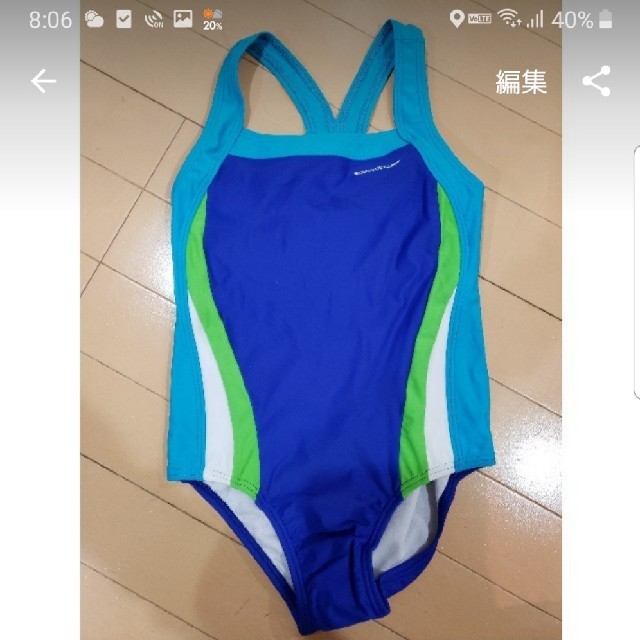 SPEEDO(スピード)のくろねこさま専用４点 キッズ/ベビー/マタニティのキッズ服女の子用(90cm~)(水着)の商品写真