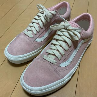 ヴァンズ(VANS)のVANS OLD オールドスクール スウェード  ピンク 日本未発売 海外モデル(スニーカー)