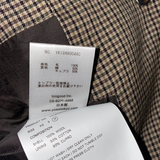 YOKE 3WAY BAL COLLAR SHARE COAT 19aw YOKE 3WAY BAL COLLAR SHARE COAT 19aw