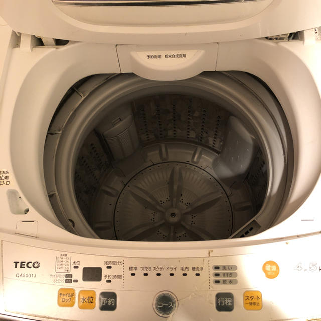 TECO 洗濯機　4.5kg