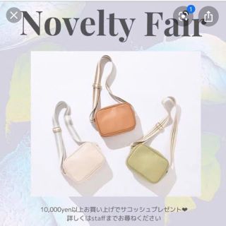 ワンアフターアナザーナイスクラップ(one after another NICE CLAUP)のサコッシュ　ショルダーバッグ(ショルダーバッグ)