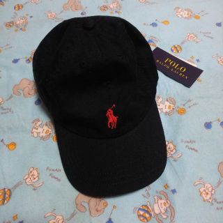 ポロラルフローレン(POLO RALPH LAUREN)のRALPH LAUREN ラルフローレン キャップ 黒 8-20(帽子)