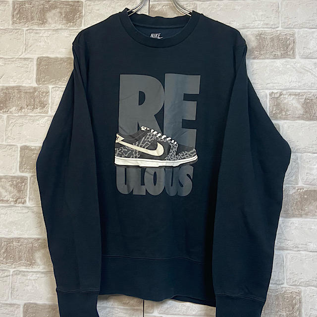 NIKE(ナイキ)のNIKE ナイキ　長袖　トップス　カットソー　ビッグロゴ　ビックロゴ メンズのトップス(Tシャツ/カットソー(七分/長袖))の商品写真