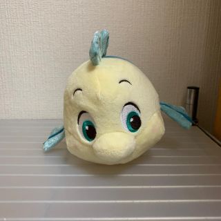 ディズニー(Disney)の【リトルマーメイド　フランダー】ぬいぐるみ(キャラクターグッズ)