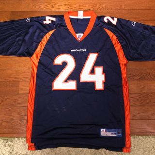 リーボック(Reebok)のNFL ゲームシャツ broncos ユニフォーム(シャツ)