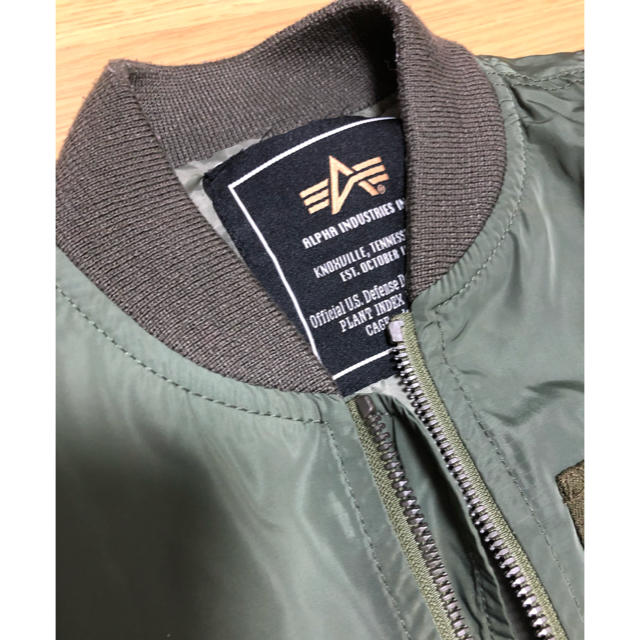 ALPHA INDUSTRIES(アルファインダストリーズ)のALPHA INDUSTRIES INC ジャケット　150 キッズ/ベビー/マタニティのキッズ服男の子用(90cm~)(ジャケット/上着)の商品写真