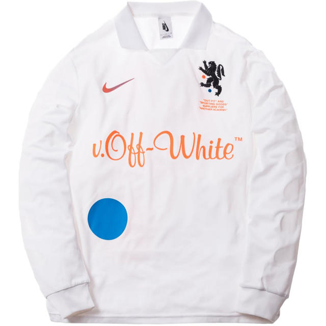 OFF-WHITE(オフホワイト)のNIKE✕OFF-WHITE FOOTBALL HOME JERSEY メンズのトップス(Tシャツ/カットソー(七分/長袖))の商品写真