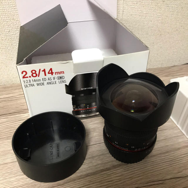  海外ブランド  14mm 単焦点広角レンズ 【相談中】SAMYANG F2.8 EF用 キヤノン レンズ(単焦点)