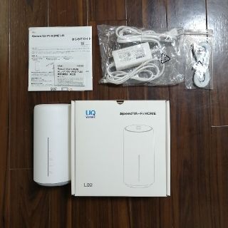 エーユー(au)のSpeed Wi-Fi HOME L02(PC周辺機器)