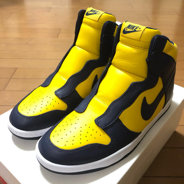 メール便無料】 NIKE - NIKE x ミシガン US11.5 LUX DUNK WMNS SACAI