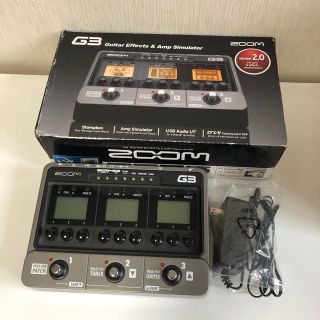 ズーム(Zoom)のzoom マルチエフェクターＧ3(エフェクター)