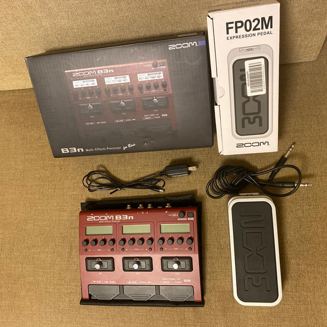 ZOOM B3nベースエフェクター