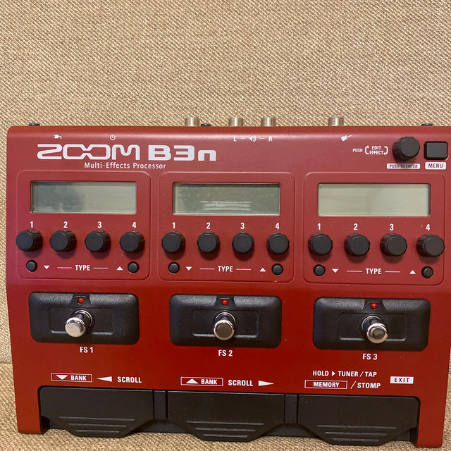 Zoom(ズーム)のZOOM B3n 楽器のベース(ベースエフェクター)の商品写真