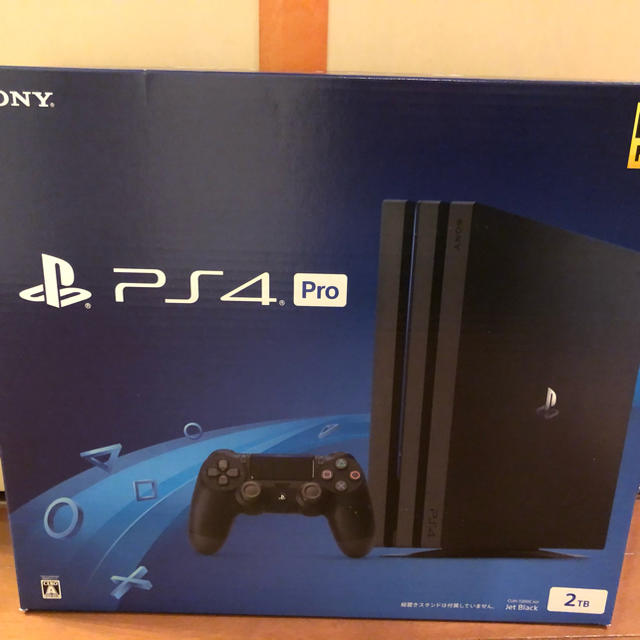 新品 PlayStation 4 Pro ジェット・ブラック 2TB