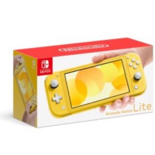 ニンテンドースイッチ(Nintendo Switch)の新品　未開封　Nintendo Switch ライト　イエロー　本体(家庭用ゲーム機本体)