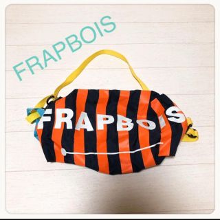 フラボア(FRAPBOIS)の☘K3☘FRAPBOIS ロゴ ナイロン ショルダーバッグ(ショルダーバッグ)