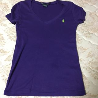 ラルフローレン(Ralph Lauren)のラルフローレンスポーツ　VネックTシャツ　S(Tシャツ(半袖/袖なし))