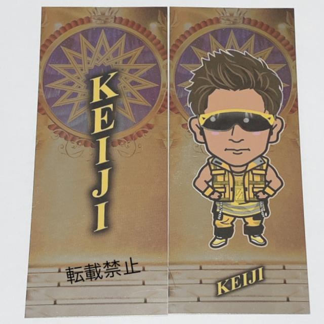 EXILE(エグザイル)のEXILE 黒木啓司 STAR OF WISH アンコールステッカー エンタメ/ホビーのタレントグッズ(その他)の商品写真