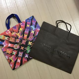 ルイヴィトン(LOUIS VUITTON)のLOUIS VUITTON  ショッパー2枚SET(ショップ袋)