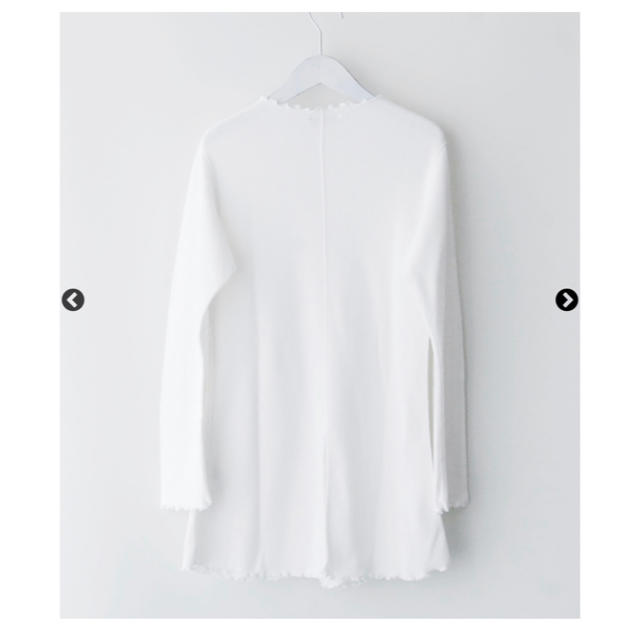 PHEENY(フィーニー)のHONEYCOMB FRILL NECK L/S レディースのトップス(カットソー(長袖/七分))の商品写真