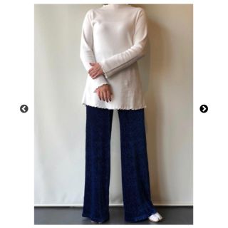 フィーニー(PHEENY)のHONEYCOMB FRILL NECK L/S(カットソー(長袖/七分))