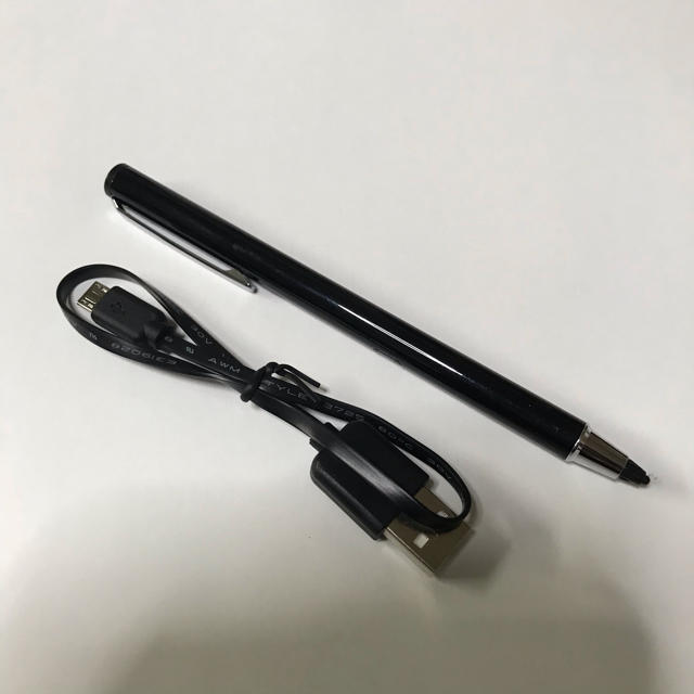アクティブ スタイラスペン タッチペン USB充電 スマホ/家電/カメラのPC/タブレット(PC周辺機器)の商品写真