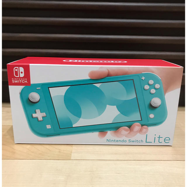 Nintendo Switch(ニンテンドースイッチ)の【新品、未使用】Nintendo Switch Lite ターコイズ エンタメ/ホビーのゲームソフト/ゲーム機本体(携帯用ゲーム機本体)の商品写真