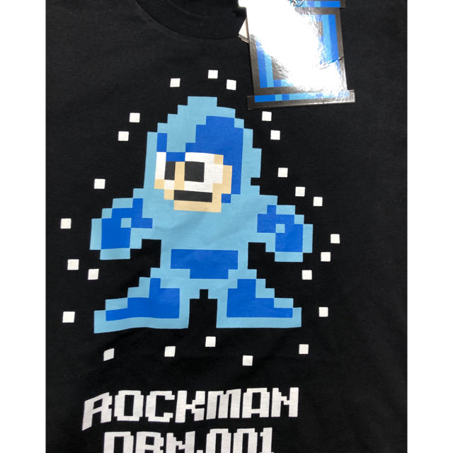 しまむら(シマムラ)の◆新品◆ロックマン　半袖Tシャツ　Lサイズ メンズのトップス(Tシャツ/カットソー(半袖/袖なし))の商品写真